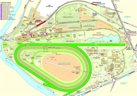 Flemington Racecourse Details & Map .